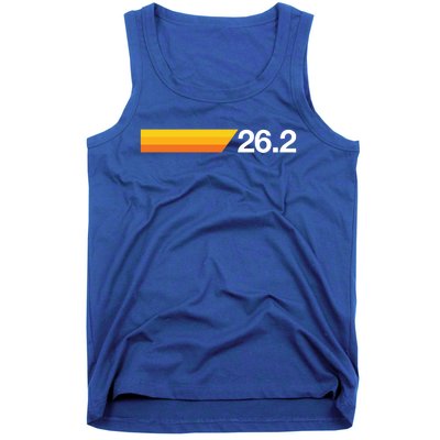 Gift For First Marathon 26 2 Marathoner Retro Runner Gift Tank Top