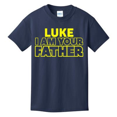 Great Funny Fathers Day From Luke To His Father Kids T-Shirt