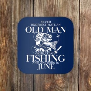 Gift For Fathers Day Tee Reel Cool Pop Pop Fishing Coaster