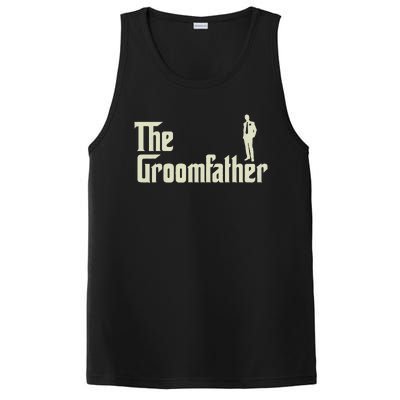 Groom Father Funny Wedding Party Rehearsal Dinner Dad PosiCharge Competitor Tank