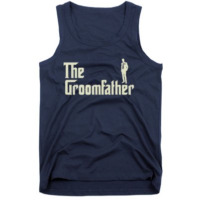 Groom Father Funny Wedding Party Rehearsal Dinner Dad Tank Top