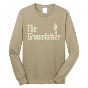 Groom Father Funny Wedding Party Rehearsal Dinner Dad Long Sleeve Shirt