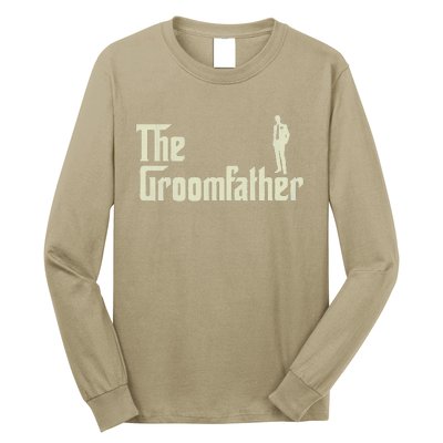 Groom Father Funny Wedding Party Rehearsal Dinner Dad Long Sleeve Shirt