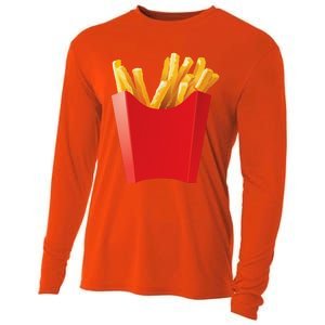 GIANT FRENCH FRIES Makes A Great Halloween Costume Cooling Performance Long Sleeve Crew