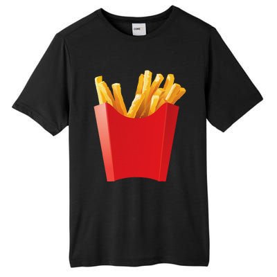 GIANT FRENCH FRIES Makes A Great Halloween Costume Tall Fusion ChromaSoft Performance T-Shirt