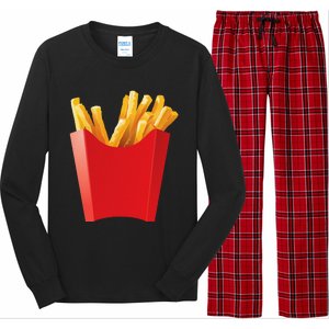 GIANT FRENCH FRIES Makes A Great Halloween Costume Long Sleeve Pajama Set