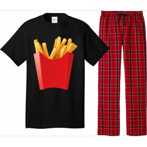 GIANT FRENCH FRIES Makes A Great Halloween Costume Pajama Set