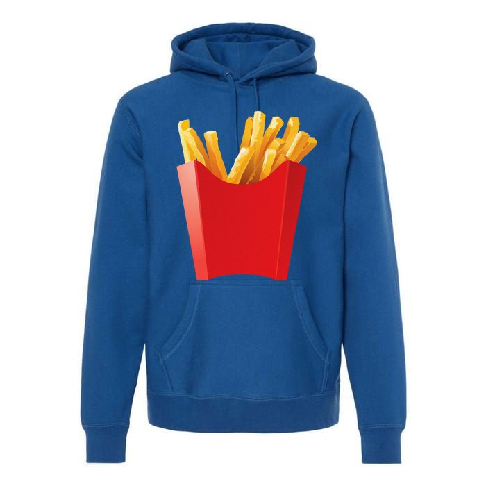 GIANT FRENCH FRIES Makes A Great Halloween Costume Premium Hoodie