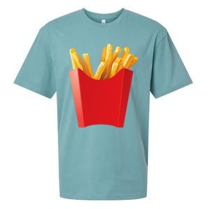 GIANT FRENCH FRIES Makes A Great Halloween Costume Sueded Cloud Jersey T-Shirt