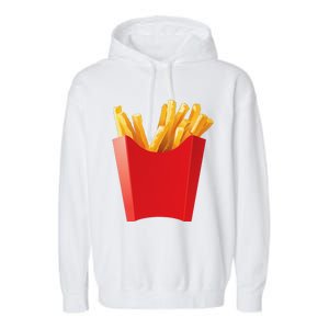 GIANT FRENCH FRIES Makes A Great Halloween Costume Garment-Dyed Fleece Hoodie