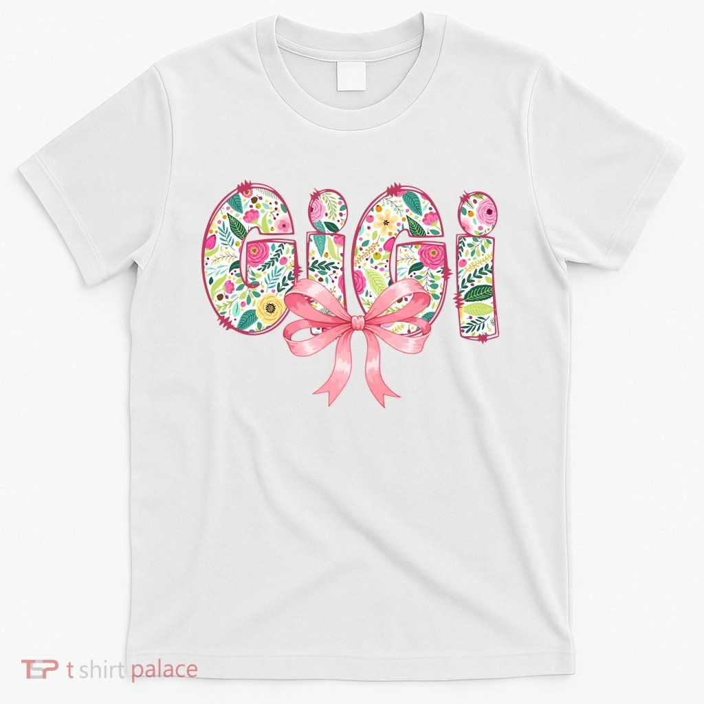 Gigi Floral Flower Family Matching T-Shirt