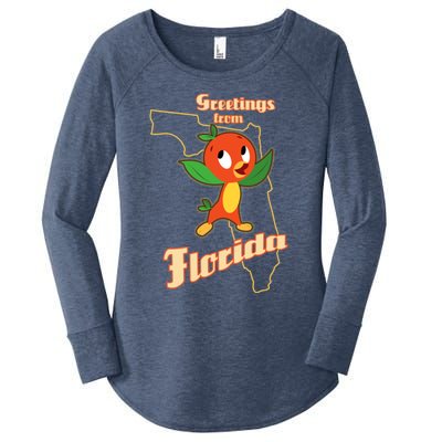 Greetings From Florida Women's Perfect Tri Tunic Long Sleeve Shirt