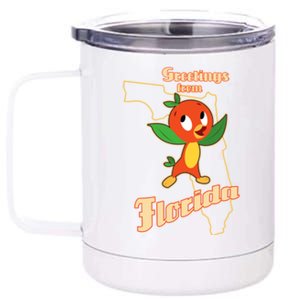 Greetings From Florida 12 oz Stainless Steel Tumbler Cup