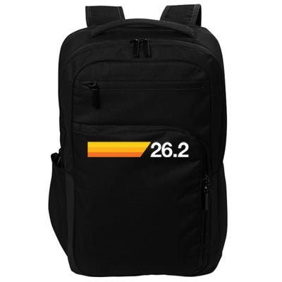 Gift For First Marathon 26 2 Marathoner Retro Runner Meaningful Gift Impact Tech Backpack