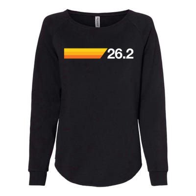 Gift For First Marathon 26 2 Marathoner Retro Runner Meaningful Gift Womens California Wash Sweatshirt