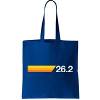 Gift For First Marathon 26 2 Marathoner Retro Runner Meaningful Gift Tote Bag