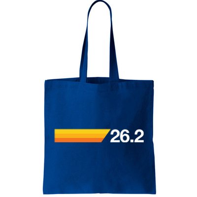 Gift For First Marathon 26 2 Marathoner Retro Runner Meaningful Gift Tote Bag