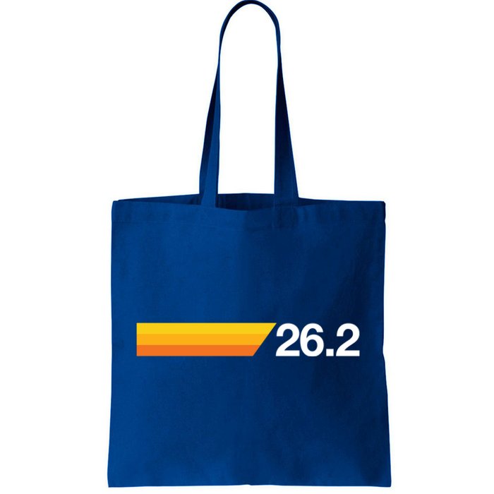 Gift For First Marathon 26 2 Marathoner Retro Runner Meaningful Gift Tote Bag