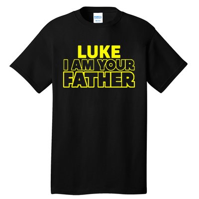 Great Funny Fathers Day From Luke To His Father Tall T-Shirt