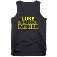 Great Funny Fathers Day From Luke To His Father Tank Top