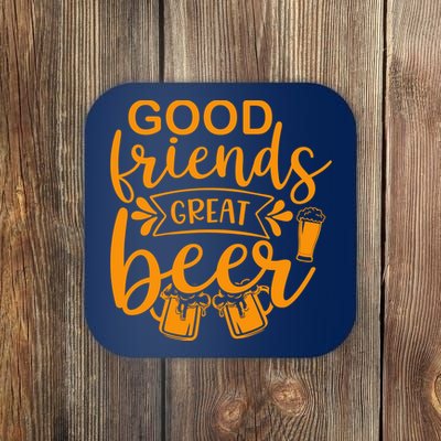 Good Friends Great Beer Gift For Drinker Beer Gift Beer Lover Coaster