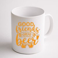 Good Friends Great Beer Gift For Drinker Beer Gift Beer Lover Coffee Mug