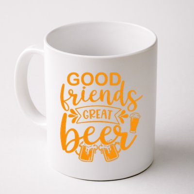 Good Friends Great Beer Gift For Drinker Beer Gift Beer Lover Coffee Mug