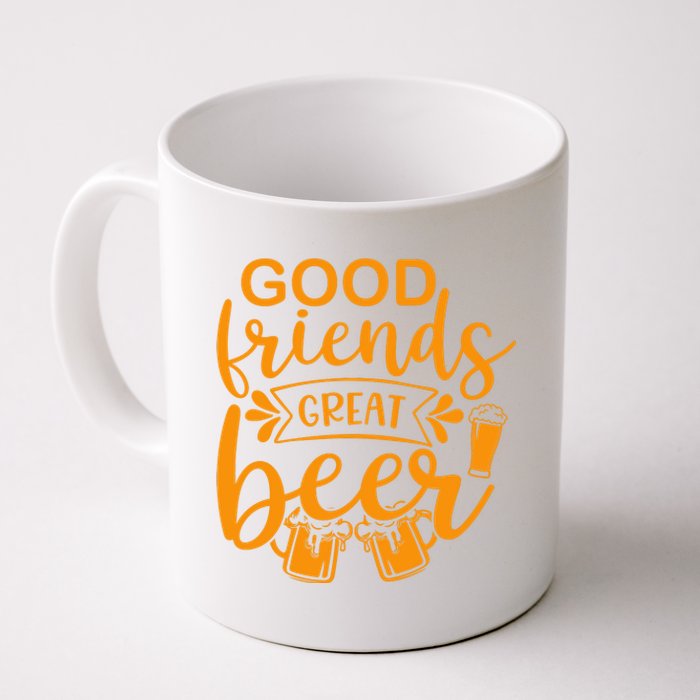 Good Friends Great Beer Gift For Drinker Beer Gift Beer Lover Coffee Mug