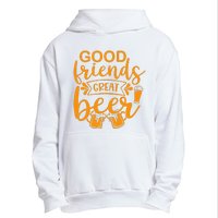 Good Friends Great Beer Gift For Drinker Beer Gift Beer Lover Urban Pullover Hoodie