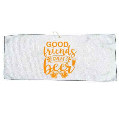 Good Friends Great Beer Gift For Drinker Beer Gift Beer Lover Large Microfiber Waffle Golf Towel