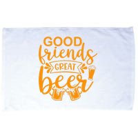 Good Friends Great Beer Gift For Drinker Beer Gift Beer Lover Microfiber Hand Towel