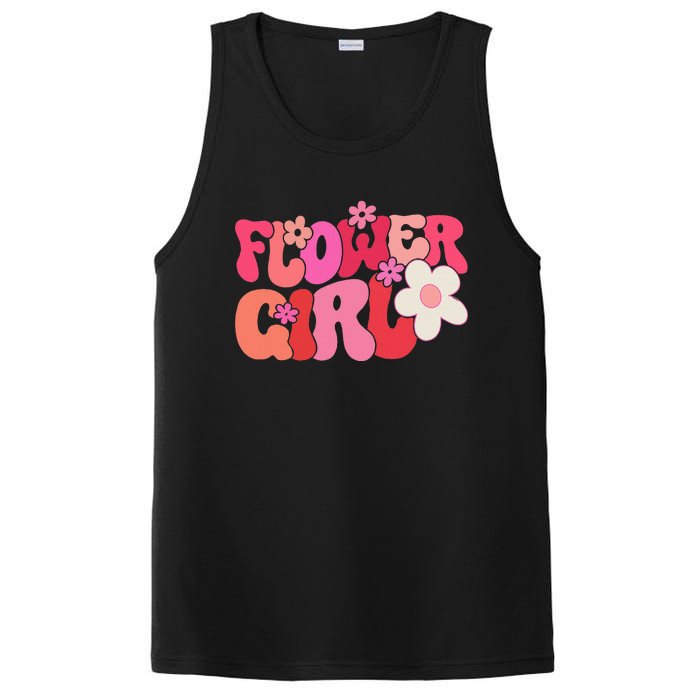 Groovy Flower Girl A Bridesmaid Proposal Flower PosiCharge Competitor Tank