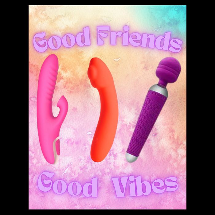 Good Friends Good Vibes Cooling Performance Crew T-Shirt