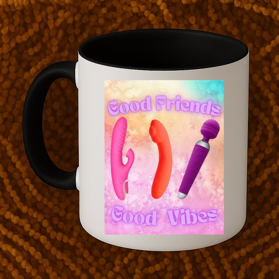 Good Friends Good Vibes Mug