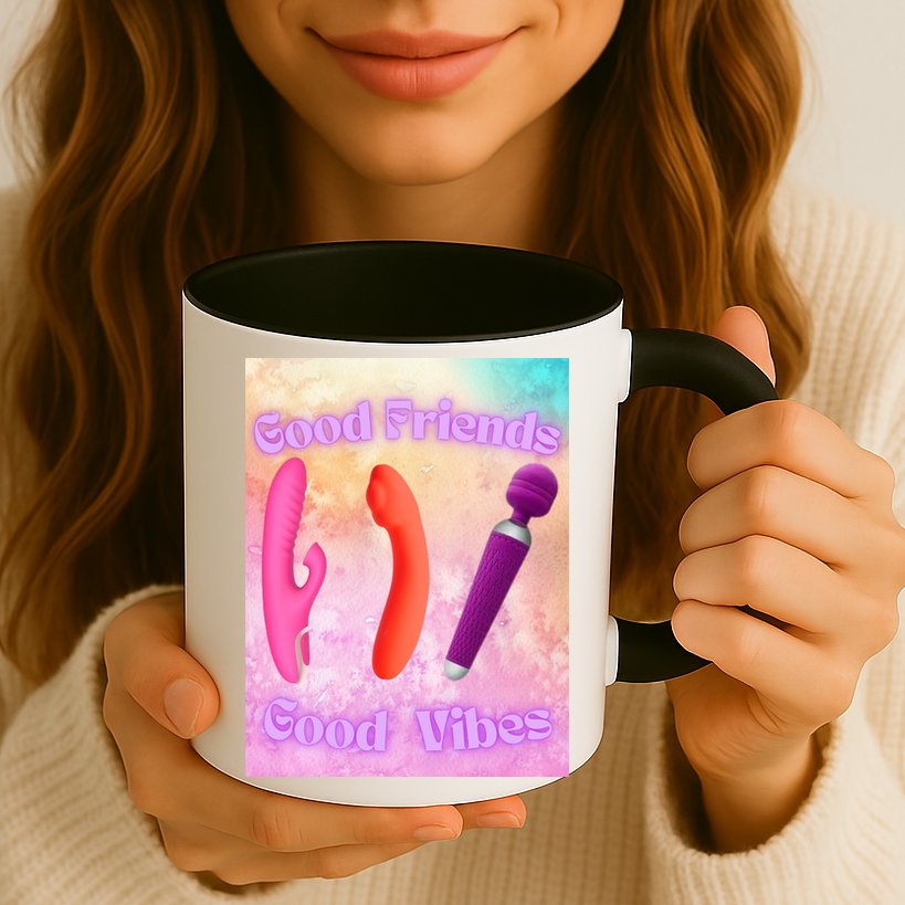 Good Friends Good Vibes Mug