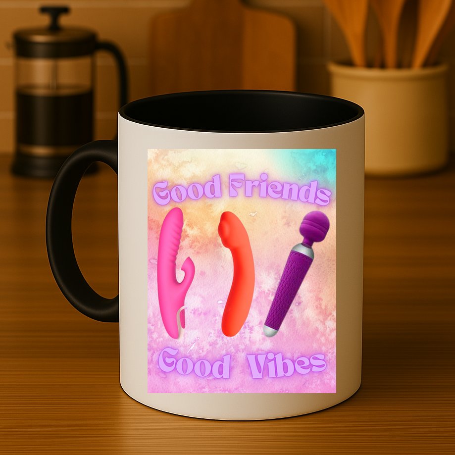Good Friends Good Vibes Mug