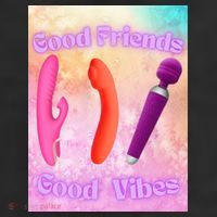 Good Friends Good Vibes 11oz C Handle Ceramic Mug