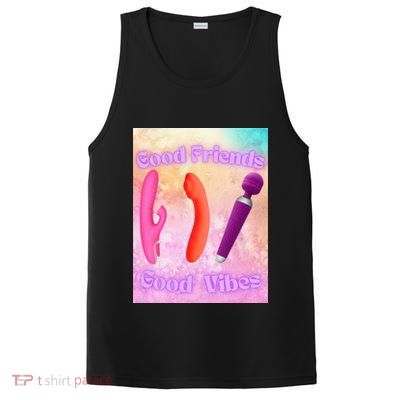 Good Friends Good Vibes PosiCharge Competitor Tank
