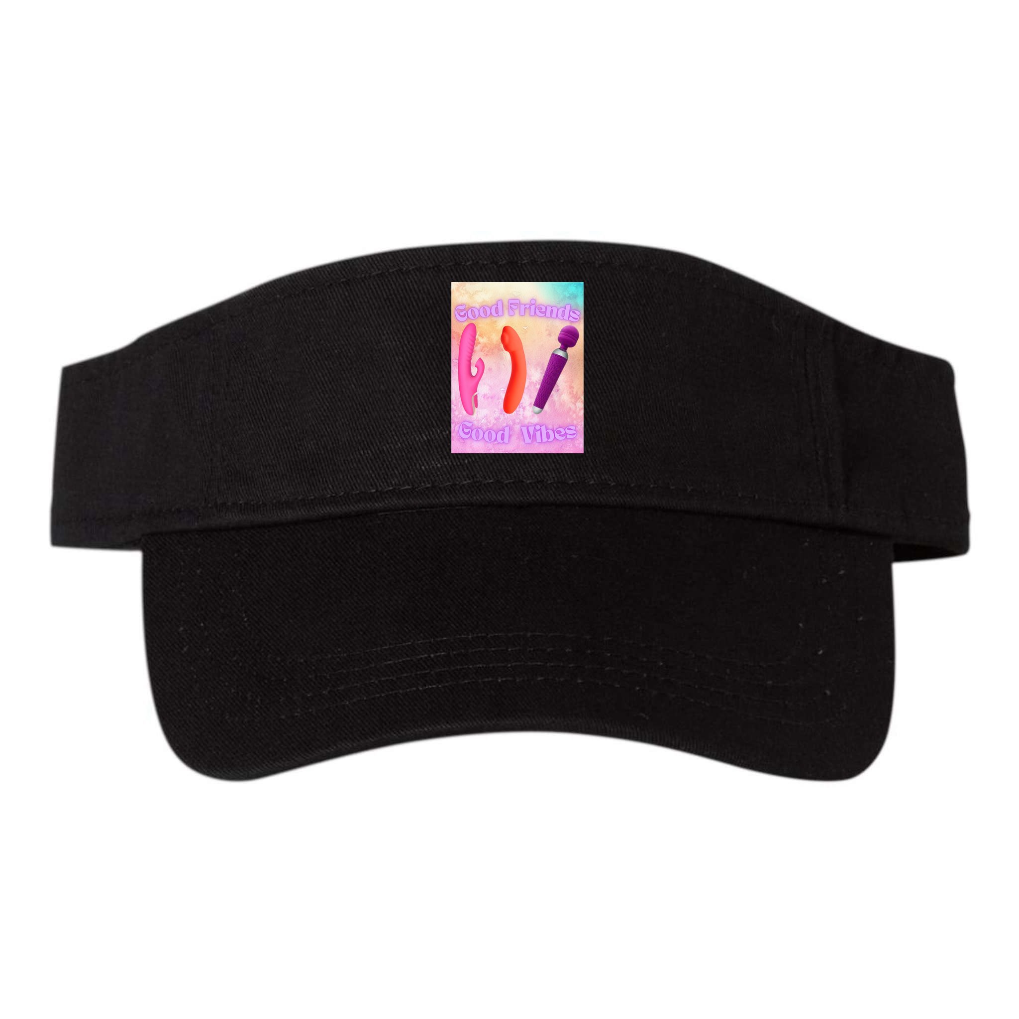 Good Friends Good Vibes Visor