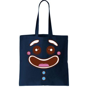 Gingerbread Face Tote Bag