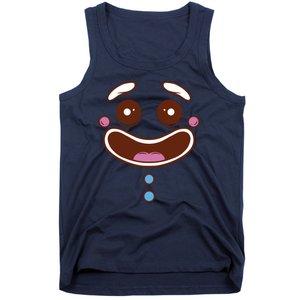 Gingerbread Face Tank Top