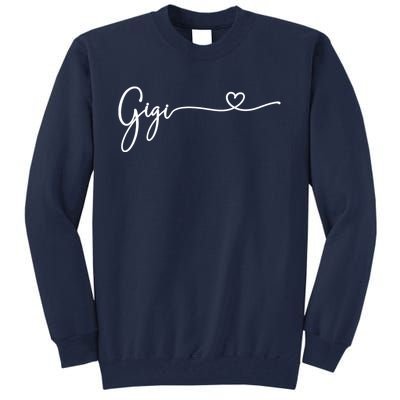 Gigi For Grandma Women Christmas MotherS Day Grandkids Tall Sweatshirt