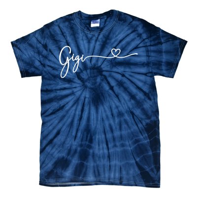 Gigi For Grandma Women Christmas MotherS Day Grandkids Tie-Dye T-Shirt