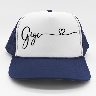 Gigi For Grandma Women Christmas MotherS Day Grandkids Trucker Hat