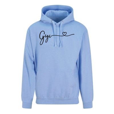 Gigi For Grandma Women Christmas MotherS Day Grandkids Unisex Surf Hoodie