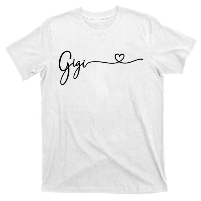 Gigi For Grandma Women Christmas MotherS Day Grandkids T-Shirt