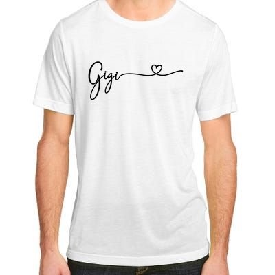 Gigi For Grandma Women Christmas MotherS Day Grandkids Adult ChromaSoft Performance T-Shirt