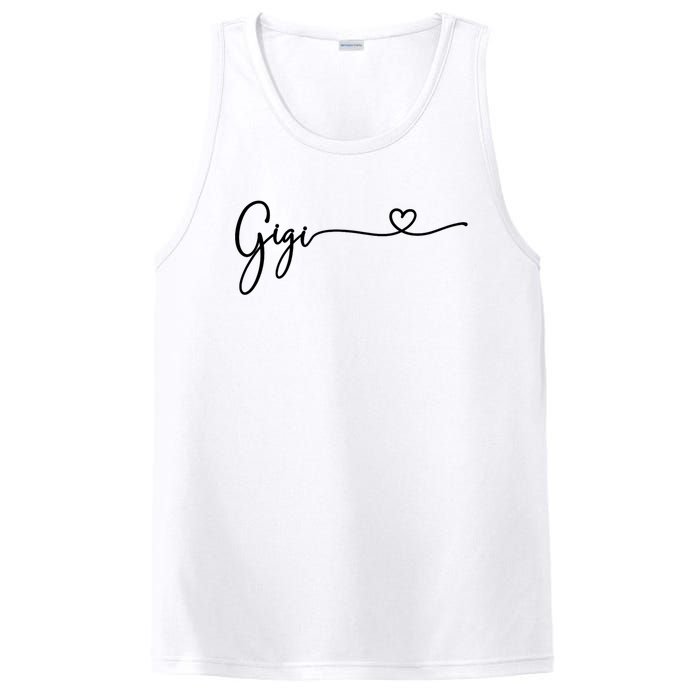 Gigi For Grandma Women Christmas MotherS Day Grandkids PosiCharge Competitor Tank