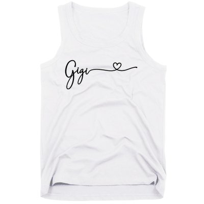 Gigi For Grandma Women Christmas MotherS Day Grandkids Tank Top