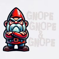 Gnome Funny Grumpy Sarcastic Sarcasm Bad Attitude Wool Snapback Cap
